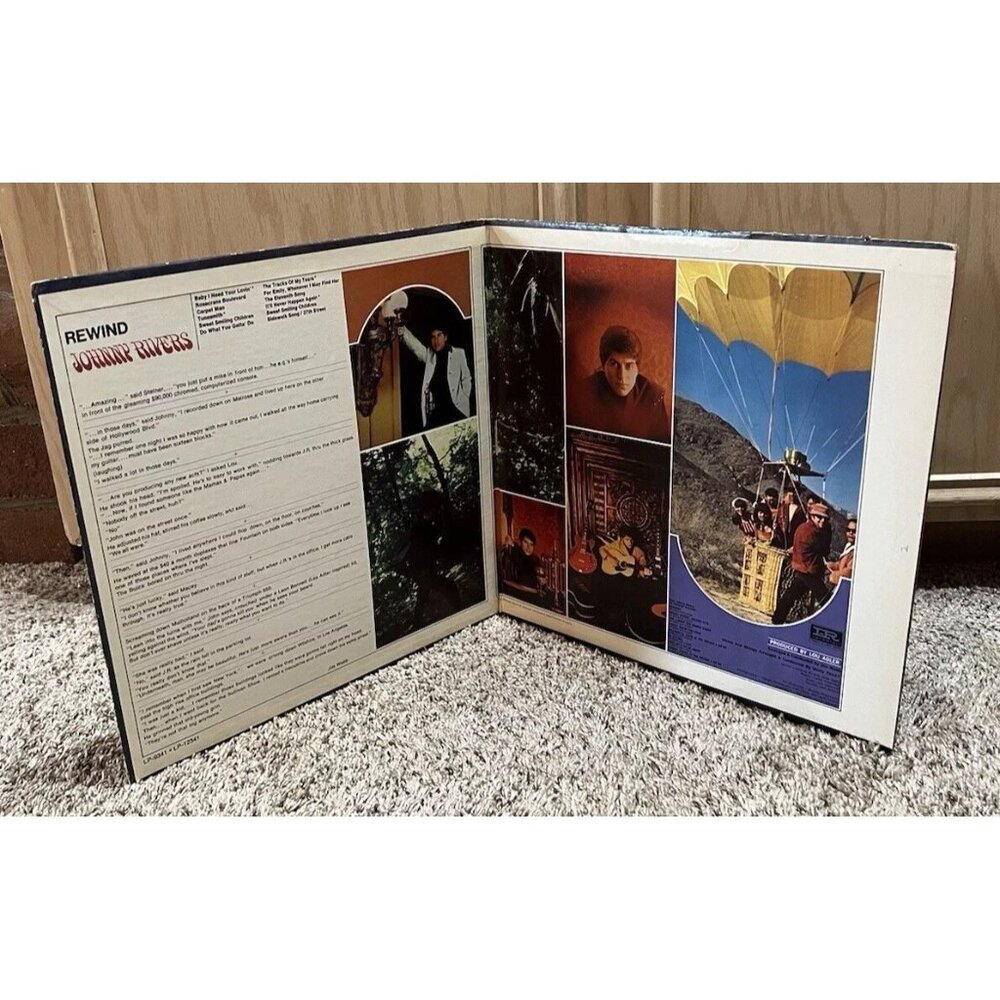 1967 Johnny Rivers Rewind Vinyl LP Gatefold Imperial LP-9341 - Picture 3 of 15